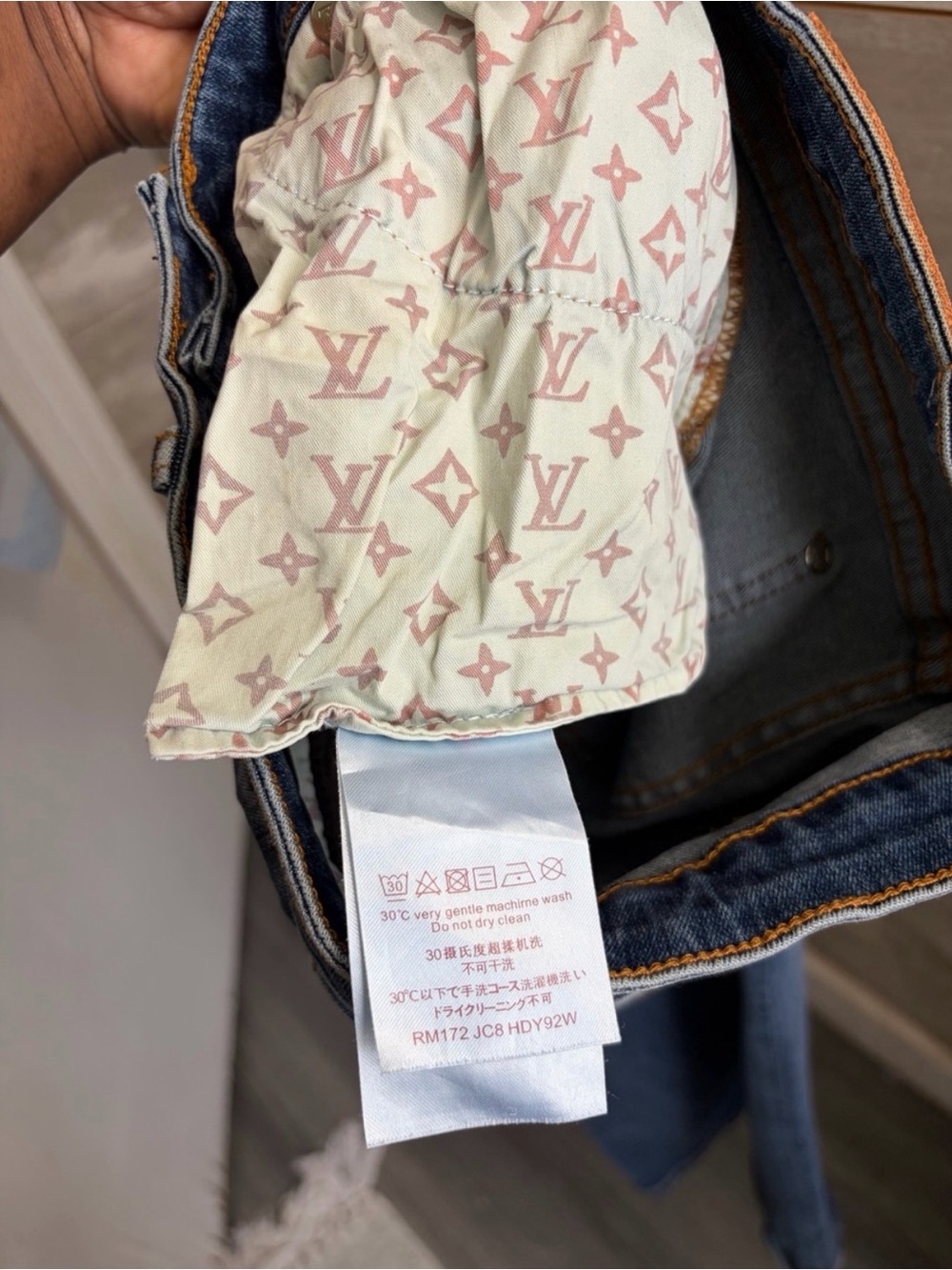 Custom Monogram Jeans - Picture 12 of 17